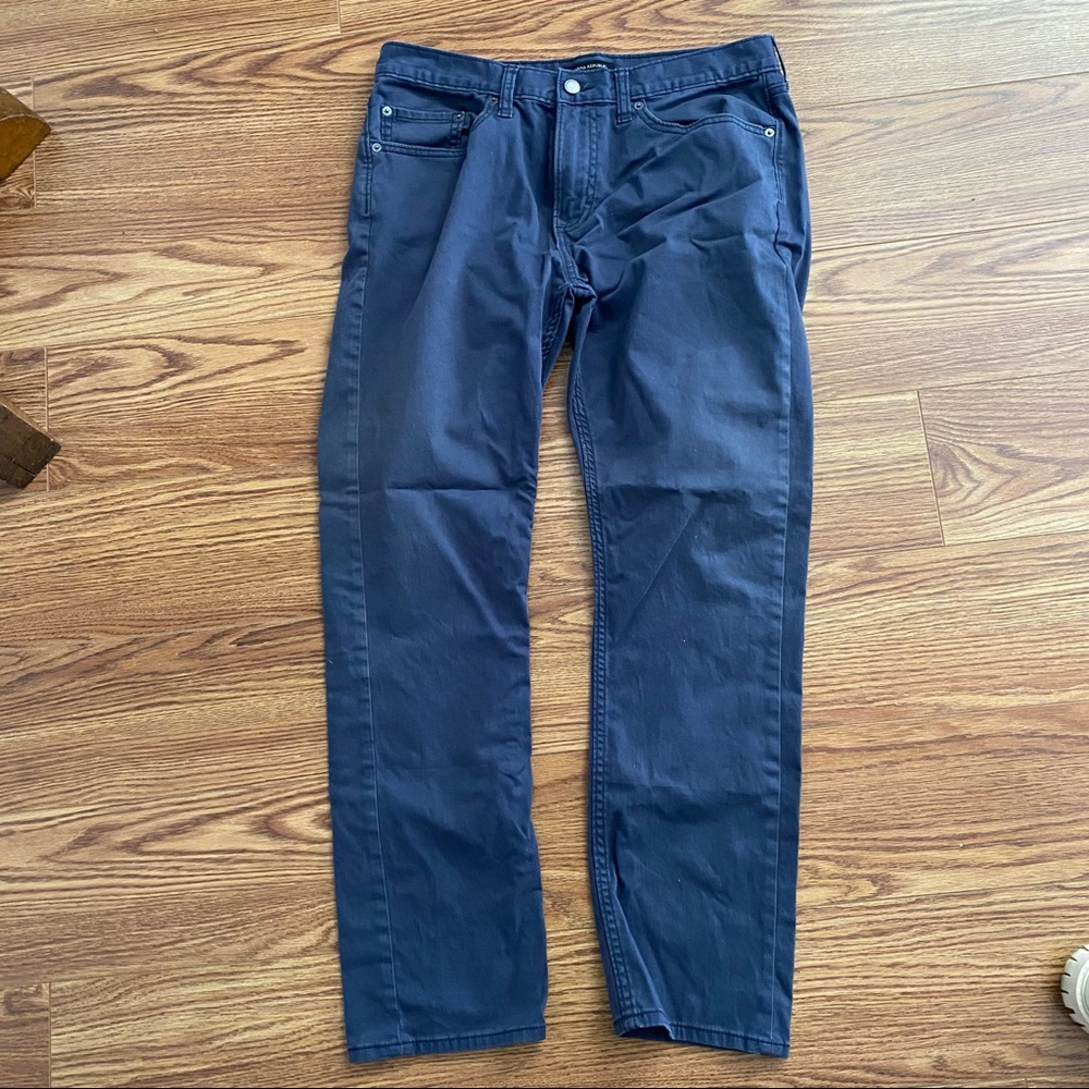 Men’s Banana Republic Chinos- Dark Gray/Blue